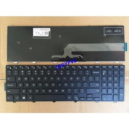 US Keyboard For Dell Inspiron 15 3000 5000 3541 3542 3543 5542 US Keyboard without backlight