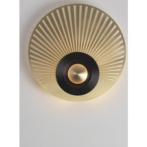 Nordice vintage living room decoration crystal lampes suspendues wood corridor wall lamp bedroom lamp wall lamp