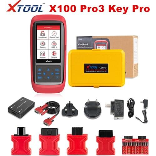 XTOOL X100 Pro3 Professional Auto Key Programmer Add EPB, ABS, TPS Reset Functions Free Update Lifetime