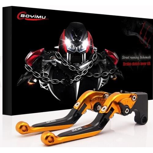 CNC Adjustable Folding Extendable Motorcycle Brake Clutch Levers for HONDA NC 750X NC 750S 2012 2013 2014 2015 Accessories