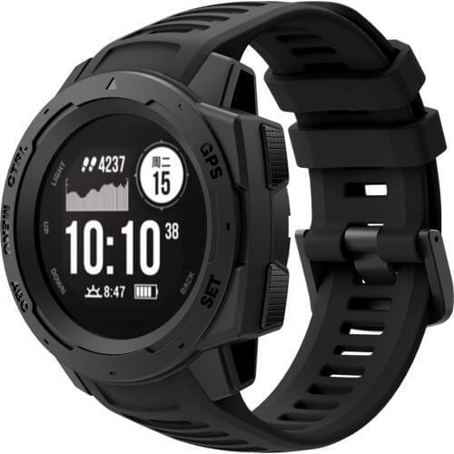 22mm sport Silicone Replacement Strap Watch Band for Garmin Instinct Replacement Wristband Smart wrist strap Hot sales fashion