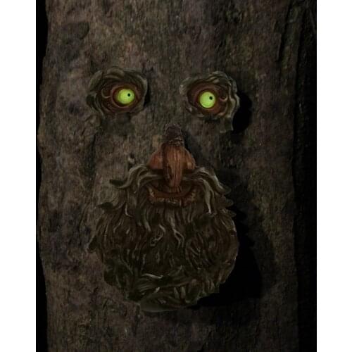 Old Man Tree Hugger Garden Peeker Yard Art Decor Bark Ghost Face Features Decoration Outdoor Creative Props Tree Garden Decor