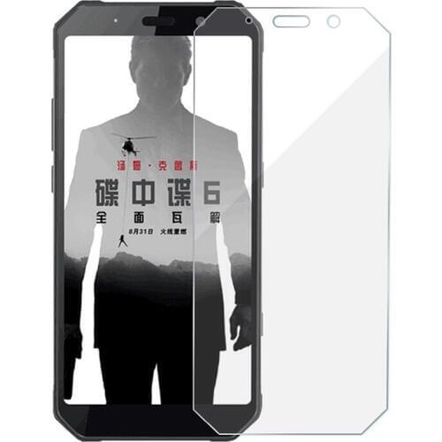 For AGM A9 Tempered Glass Screen Protector Film For AGM A9 H1 Glass 2.5D HD Screen Protector Film Protective Screen Cover 2PCS