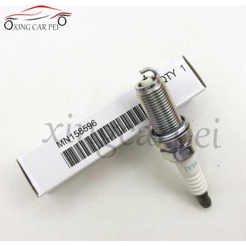 10pcs/lot MN158596 LZFR6AI Iridium Spark Plugs For Mitsubishi Eclipse Galant 04-12 2.4L ignition plug bujia FOR 3656 MN158596