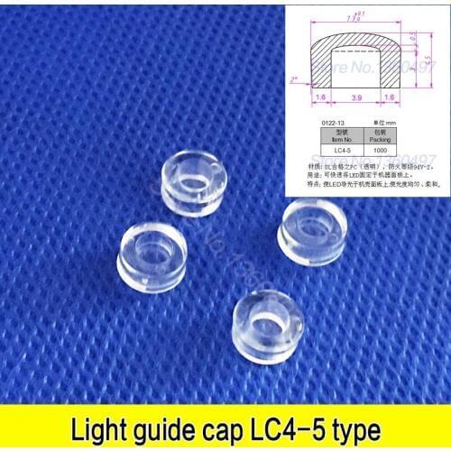 10PCS light transmittance 92% diameter 4mm pc micro LED lens LED Light Emitting Diode Lampshade