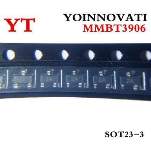 200pcs/lot MMBT3906LT1G MMBT3906 2N3906 3906 TRANS PNP SOT23 New original