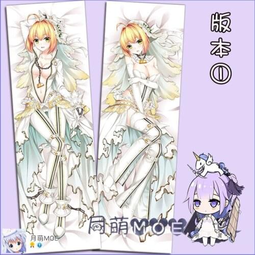 Anime Fate Grand Order Nero Claudius Caesar Augustus Germanicus Dakimakura Hugging Body Pillow Case Cover Pillowcase Cushion MOE