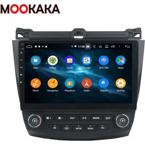 10" Android 10.0 For Honda Accord 7 2003-2007 Car radio 4G Net RDS DSP IPS GPS 48EQ Navigation 4G+128G Multimedia Video Player