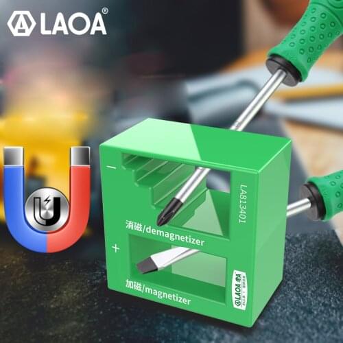 LAOA Large Magnetizer Screwdriver Bit magnetic Tool Electric Screwdriver Add magnetic Demagnetizer