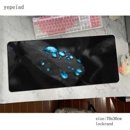 Water Droplet mouse pad 900x400x3mm gaming mousepad anime locked edge office notbook desk mat esports padmouse games gamer mats