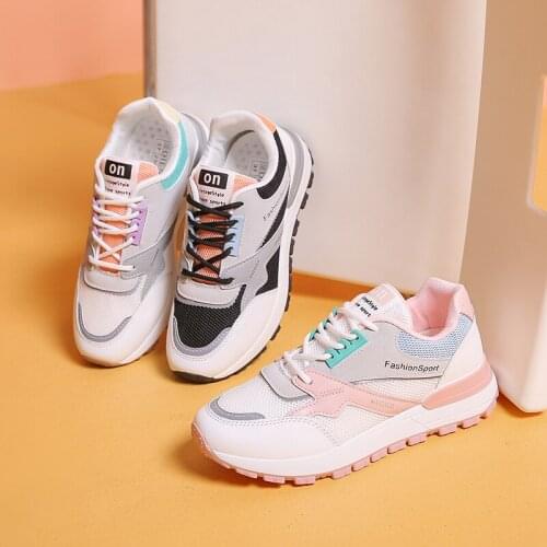 Autuspin classic womens vulcanized shoes retro thick-soled casual sneakers ladies casual jogging shoes fashion vulcanized sneak