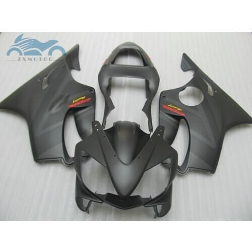 High quality fairing kit for 2001 2002 2003 CBR 600F4i matte black road sport fairings set CBR600 F4I 01 02 03 aftermarket parts