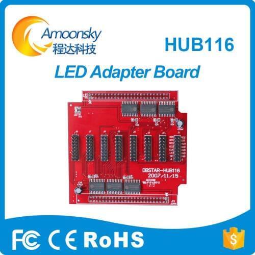 Best quality and price led adapter board support linsn colorlight hub116 pinboard