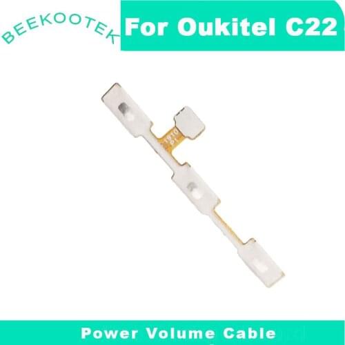 New Original OUKITEL C22 Power + Volume button Side Button Flex Cable Repair Replacement Accessories For C22 5.86inch Smartphone