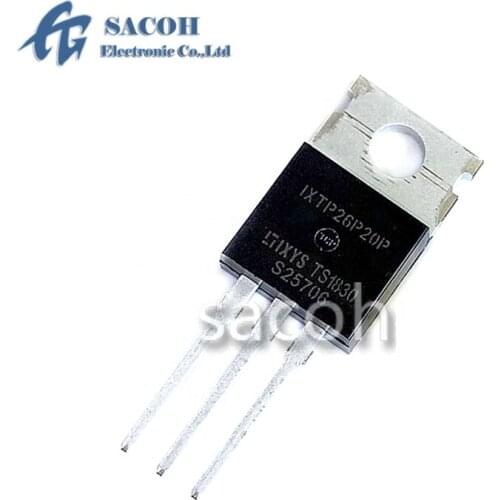New Original 10PCS/Lot IXTP26P20P IXTP26P20 or IXTP26P10T or IXTP24P085T IXTP28P065T TO-220 26A 200V P-ch Power MOSFET