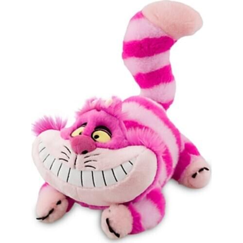 Disney original Alice in Wonderland Cheshire cat plush toy stuffed toys 35cm doll doll A birthday present for a child