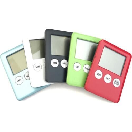 Simple Life Practical Use Digital Square LCD Display Home Kitchen Timer Electronic Kitchen Cooking Timer LX1402