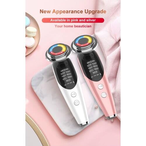 7in1RF & Ems Radio Mesotherapie Elektroporatie Lifting Beauty Led Gezicht Huidverjonging Remover Rimpel Radio Frequentie