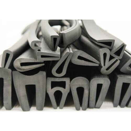 1 Meter Rubber U Sealing Strip Edge Trim For Glass Metal Wood Panel Board Sheet Cabinet
