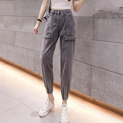 2021 Harem Pants Vintage High Waist Jeans Woman Boyfriends Womens Jeans Mom Jeans Cowboy Denim Pants Vaqueros Mujer