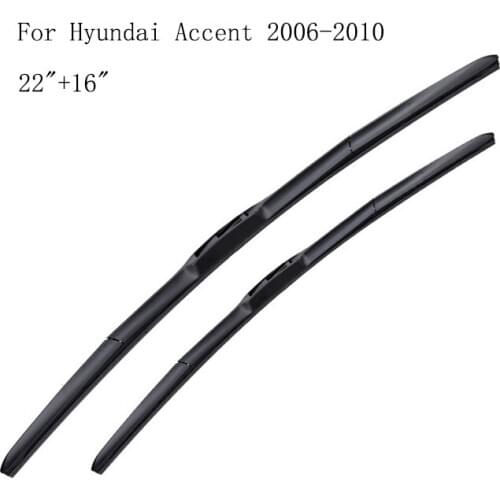 Two Boxes Packing For Hyundai Accent 2006-2010 Factory Wholesale Front Window Windshield Windscreen Wiper Blade