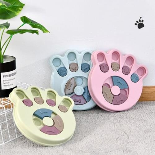 Dog Puzzle Toys Slow Feeder Interactive Increase Puppy IQ Food Dispenser Dog NonSlip Slow Eating Feeding Food Training Bowls