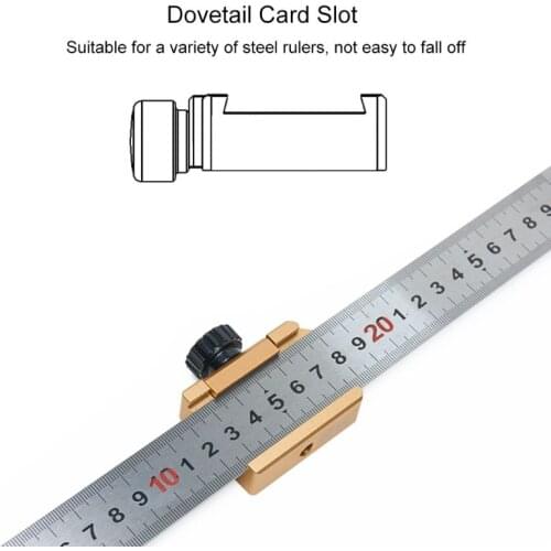 Angle scribe woodworking line scribe wood ruled carpenter location locator steel ruler block gauge woodworking tools