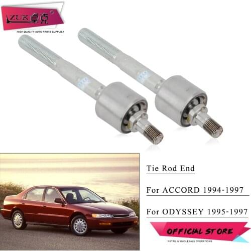 ZUK 2PCS Inner Tie Rod End Axial Ball Jiont Steering Rack End Set For ACCORD 1994-1997 ODYSSEY 1995-1997 For Acura CL 1997-1999