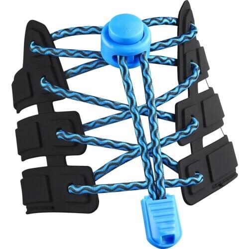 25 Color 1Pair 110cm Elastic ShoeLaces 1 Second Quick No Tie Shoe laces Kids Adult Unisex Sneakers Shoelace Lazy Laces Strings