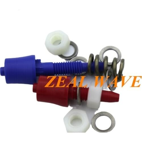 Braun Hemodialysis Machine Accessories Dialysis Machine Red Arterial Pressure Connector Blue Venous Pressure Connector