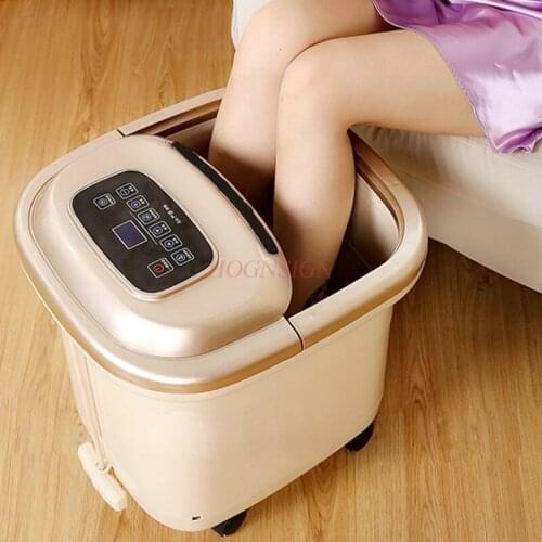 Automatic Deep Electric Feet Cleansing Footbath Foot Wash Plantar Bath Barrel Electronic Massage Heating Leg Home Household