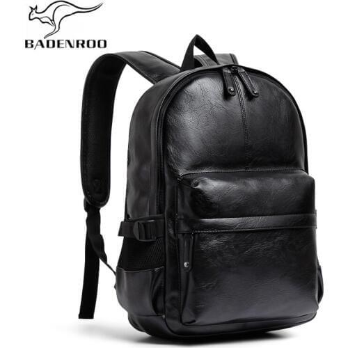 BADENROO Men's Leather Backpacks