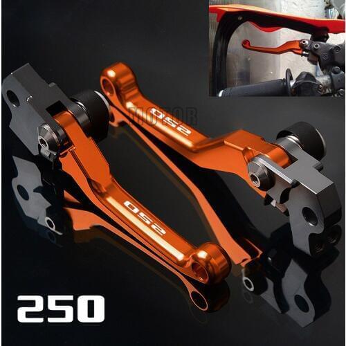 For 250EXC/250EXC-F 05-18 250EXC-R 05 250 EXC/EXC-F/EXC-R/EXCF/EXCR F R CNC Motorcycle Dirt Bike Pivot Brake Clutch Levers