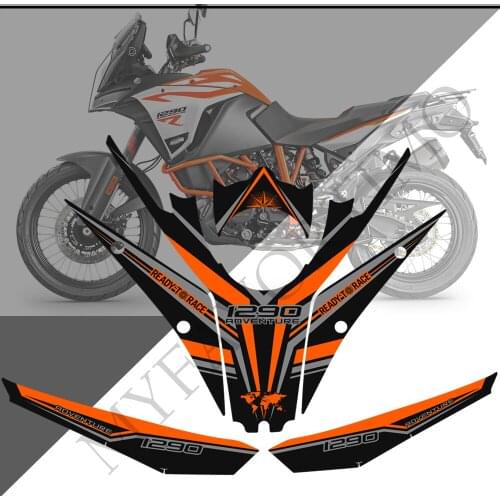 For KTM 1290 SUPER ADVENTURE R Trunk Luggage Cases Tank Pad Protector Decal Stickers Emblem Badge Logo 2016 2017 2018 2019 2020