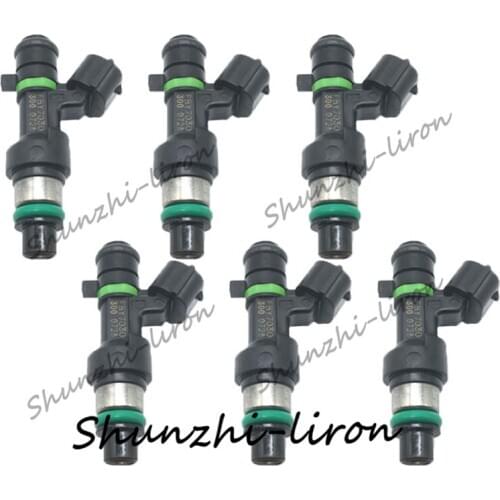 6pcs Fuel Injector Nozzle Valve OE FBY7030 For Infiniti G25 2011-2012 2.5 Good Quality Car Accessories 16600JK00A
