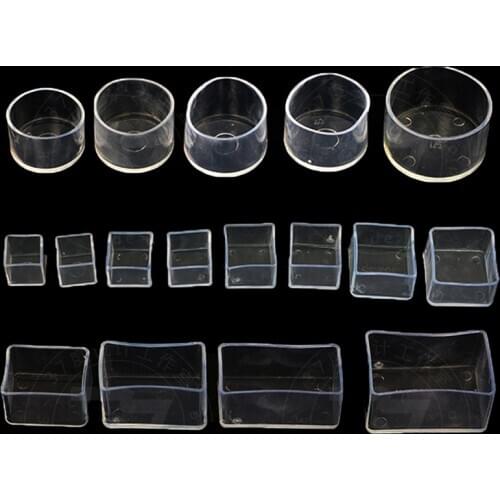 4pcs/set Chair Leg Caps Rubber Feet Protector Pads Furniture Table Covers Socks Hole Plugs Dust Cover Furniture Leveling Feets