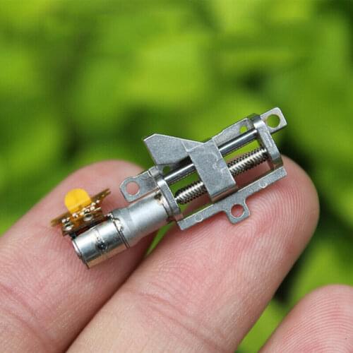 Tiny Mini 5mm Planetary Gearbox Gear Stepper Motor Linear Screw Slider Block