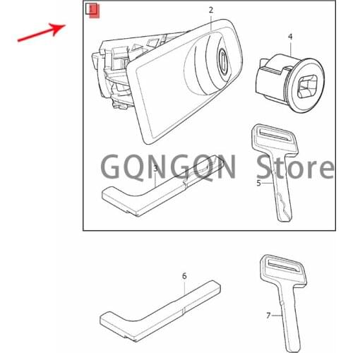 CAR lock kit 2016-2020vol voxc60 v90 cross country v90 s90l s90 trunk trunk ignition lock cylinder key start lock cylinder kit