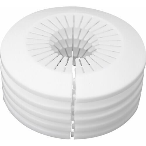 Wall Pipe Covers Plastic Radiator Escutcheon Water Pipe Drain Line Cap Dust Proof Protect Wrap Bathroom Kitchen Pipes Decoration