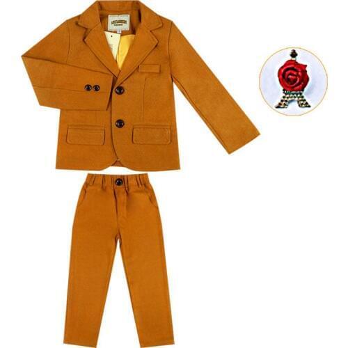 Boys suits for weddings Kids Prom Suits Formal Dress for Boys Children Piano Performance Tuexdo Blazers for Girls Costume Garcon