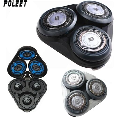 Poleet Electric Replacement Carmen Shaver Head+Holder Frame S5000 For Philips Razor Blade S5000 S7000 S9000 Series SH50