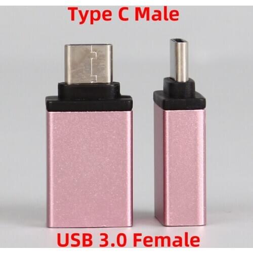 Portable Light weight Creative Type-C Male To USB 3.0 Female Data Connector For Android Phone Converter Adapter Connector New