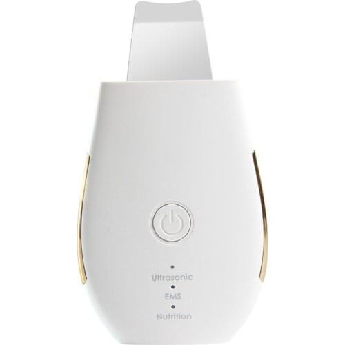 Portable Size Beauty Ultrasonic Face Cleaning Skin Scrubber Facial Cleaner Skin Peeling Blackhead Removal Pore Cleaner