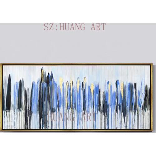 Selling the famous Chinese painter zhao common modern hand-painted oil painting abstract at home sitting room