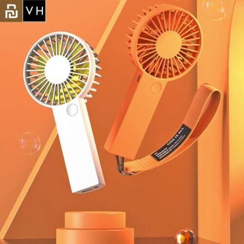 Youpin VH Mini Hanldheld Fans 116g Electric Portable Hold USB Rechargeable Cooling Cooler Handy Pocket Fan For Outdoor/shopping