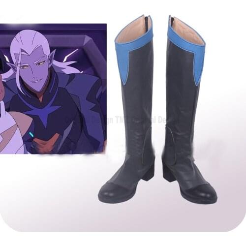 Voltron:Legendary Defender Prince Lotor Cosplay Shoes Boots Adult Halloween Carnival Party Cosplay Costume Accessories
