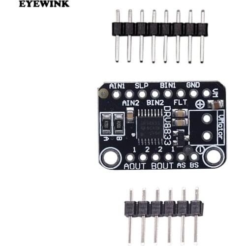 1PCS/LOT DRV8833 2 Channel DC Stepping Motor Driver Module H-Bridge Driving Board 2.7-10.8V