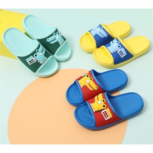 2021 the new Disney cartoon children slippers antiskid household bathroom slippers boys