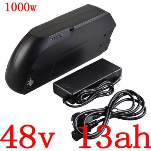 48V battery 48V 13Ah 17Ah electric bicycle Lithium ion battery 48v ebike battery with 30A BMS for 48V 250W 500W 750W 1000W motor