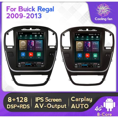 Vertical Screen Android Auto Radio For Opel insignia vauxhall holden/Buick Regal 2009-2013 GPS Car Multimedia RAM 4G 64G ROM